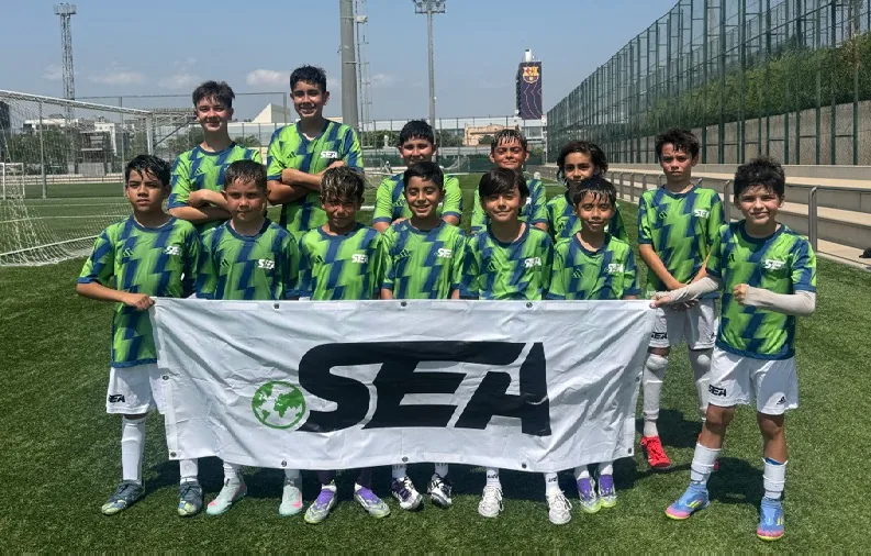 El equipo del campamento