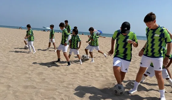 La clínica en la playa de Castelldefels