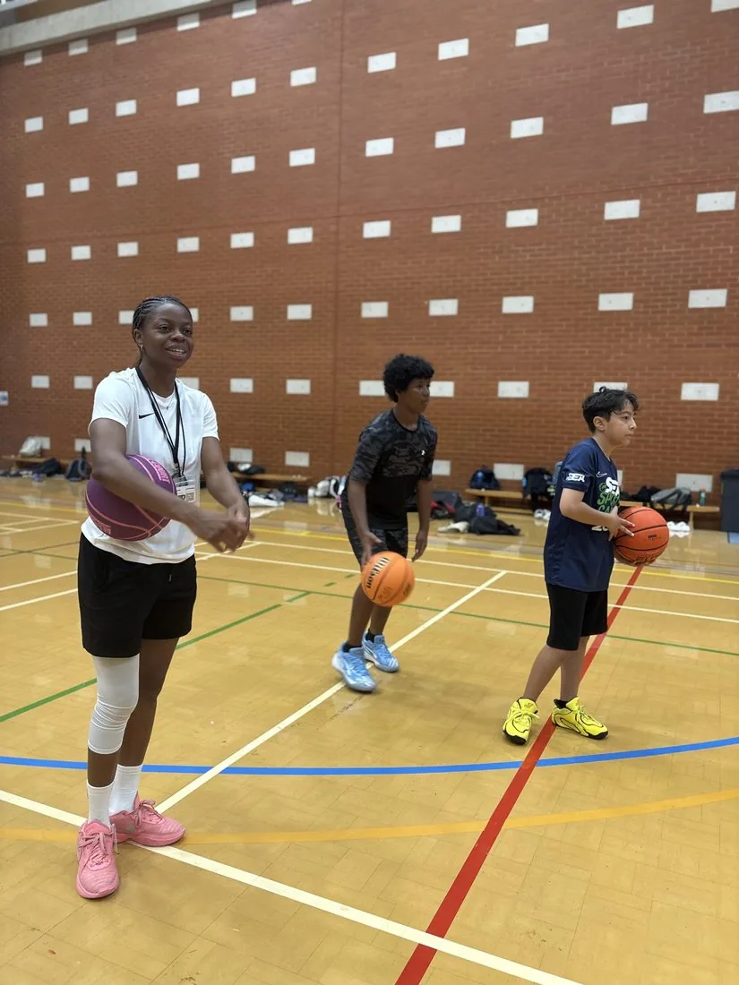 Trabajo de bote y control con el coach