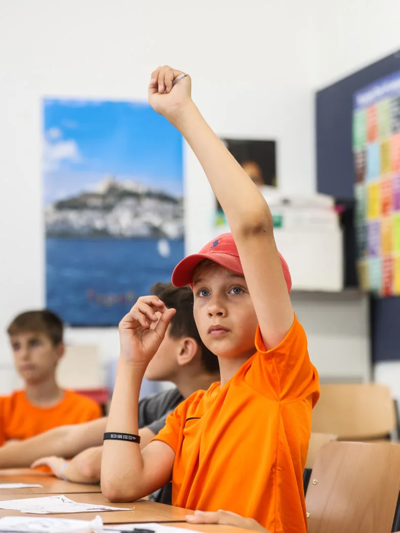 Las clases de inglés de la opción Golf + English